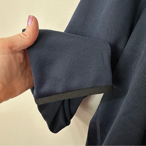 Oakley Men’s Navy Blue Long Sleeve 1/4 Quarter Zip Pullover Sz XL GUC - Picture 6 of 9